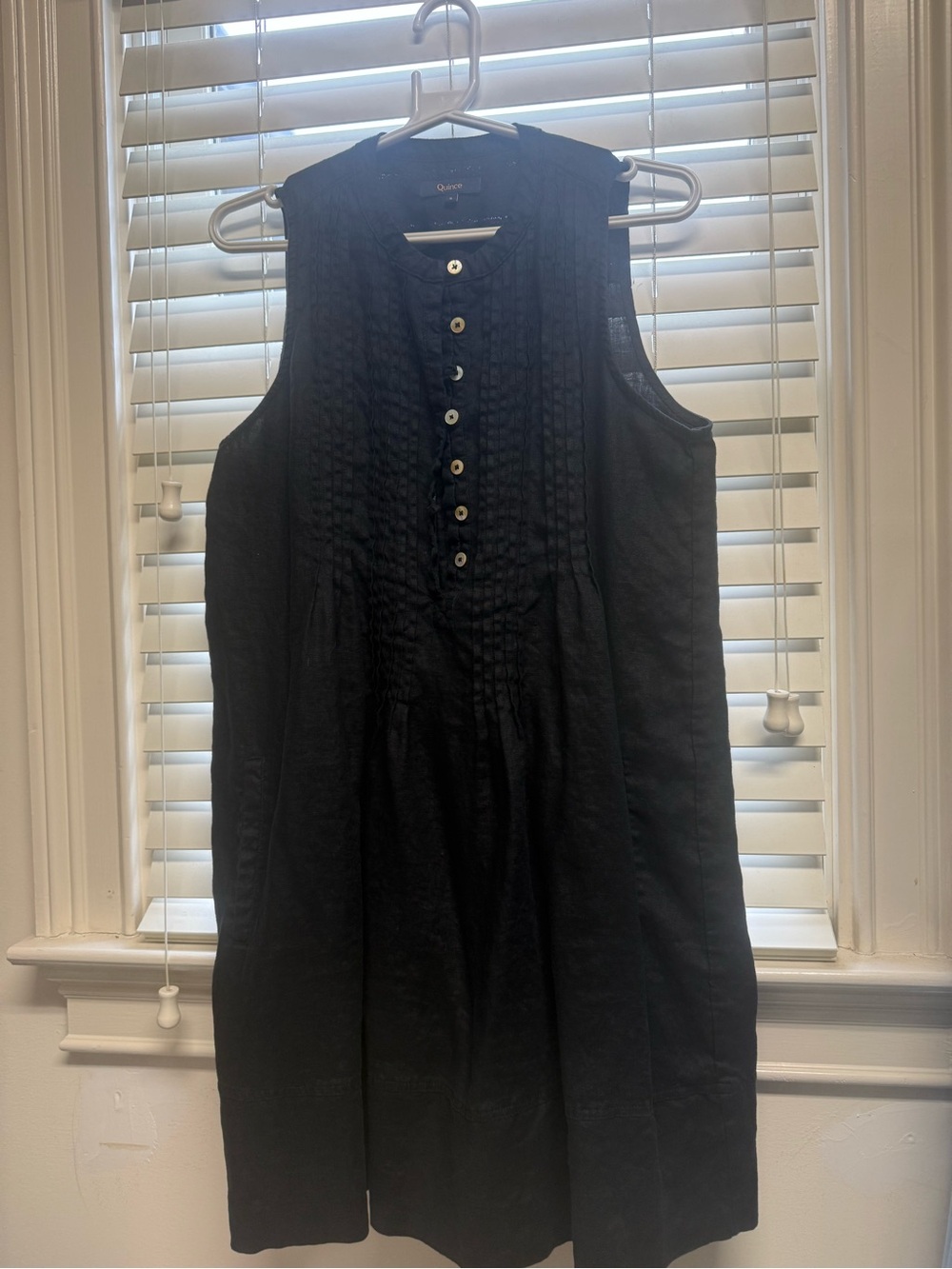 Quince 100% European Linen Dress - Picture 5 of 6